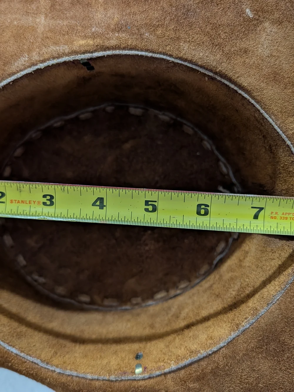 Suede Cowboy Hat - Brown